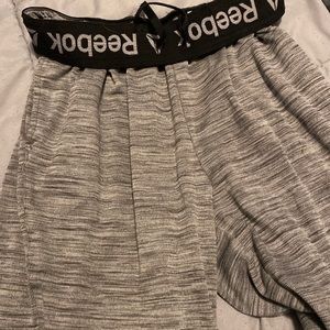 Reebok shorts. Worn but good condition.